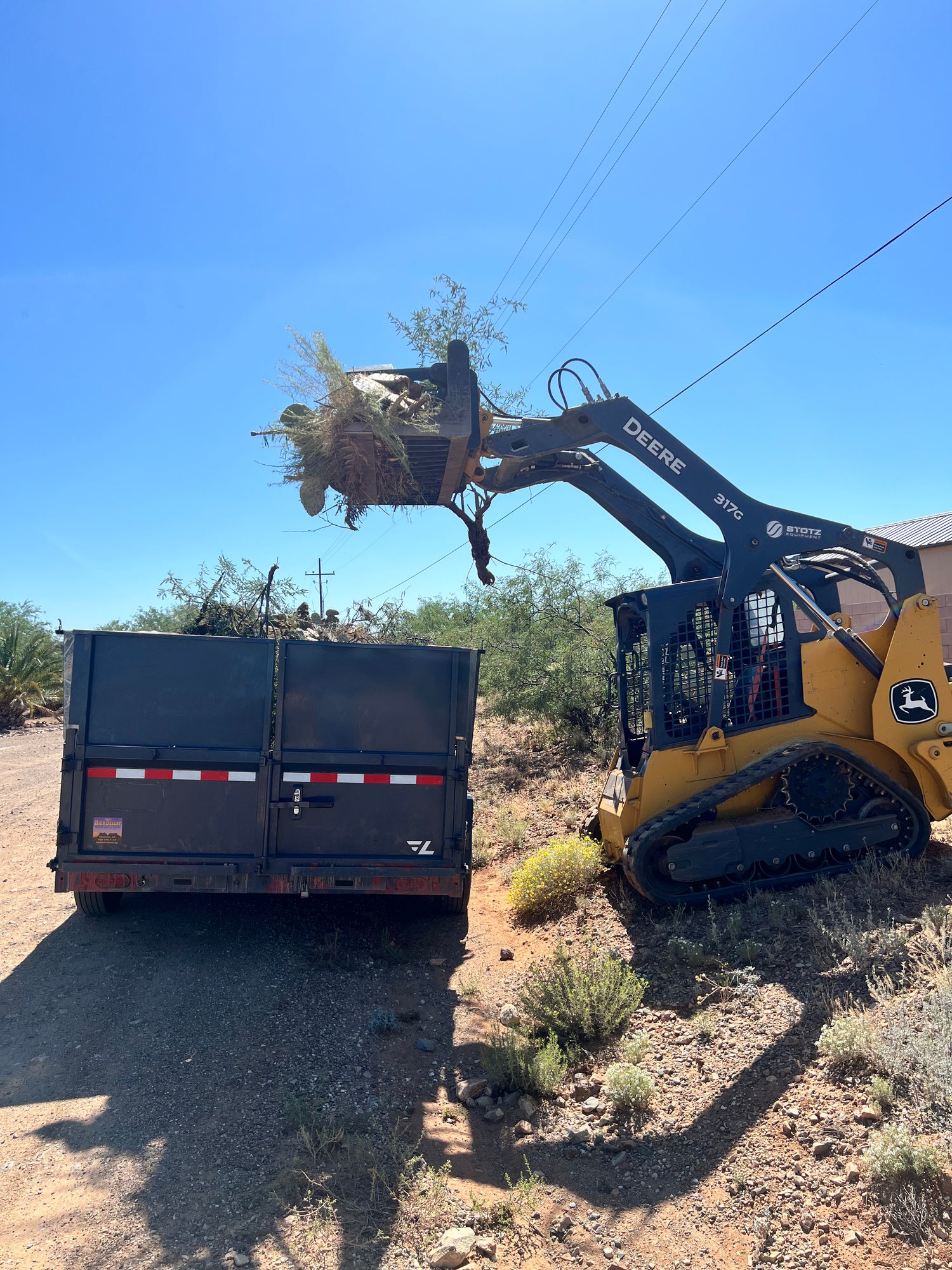 Skid Steer and Dump Trailer Services